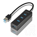 Axagon HUE-S2B USB 3.0 HUB (4 portos, passzív)