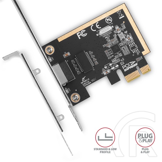 Axagon PCEE-GRF Gigabit Ethernet (PCIe)