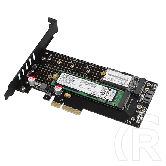 Axagon PCEM2-DC PCIe NVMe+SATA M.2 Adapter