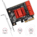 Axagon PCES-SA6 PCIe controller 6x SATA 6G