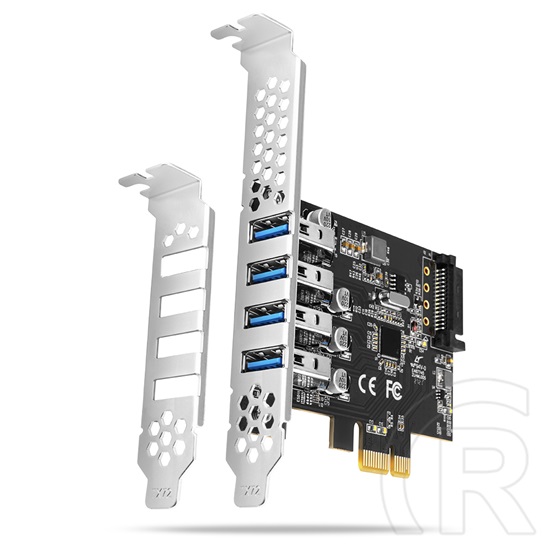 Axagon PCEU-43RS PCIe Controller 4x SuperSpeed USB