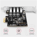 Axagon PCEU-43RS PCIe Controller 4x SuperSpeed USB