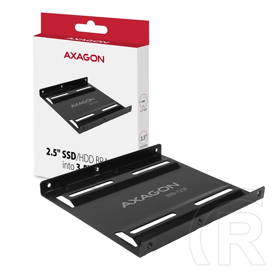 Axagon RHD-125B (2.5" SSD/HDD - 3.5", fekete)