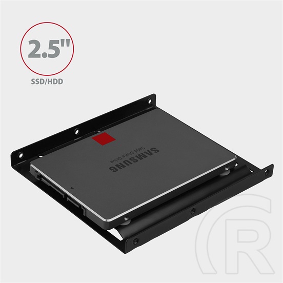 Axagon RHD-125B (2.5" SSD/HDD - 3.5", fekete)