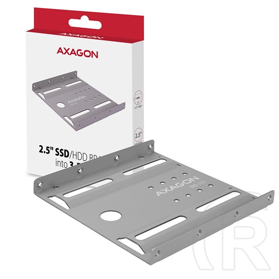 Axagon RHD-125S (2.5" SSD/HDD -  3.5", ezüst)