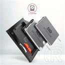 Axagon RSS-CD09 HDD/SSD keret notebook optikai meghajtó helyére (9,5 mm)