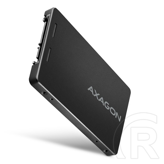 Axagon RSS-M2B M.2 SATA to 2,5" SSD ház (fekete)