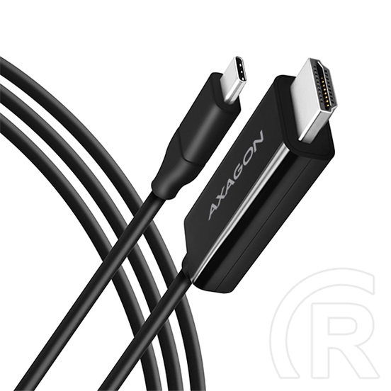 Axagon RVC-HI14C (USB C - HDMI 1.4, 1,8m, fekete)