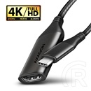 Axagon RVC-HI2M (USB C - HDMI 2.0  4K, 0,25m, fekete)