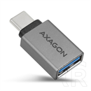 Axagon USB 3.0 adapter (C dugó / A aljzat, ezüst)