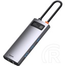 Baseus Metal Gleam 6in1 USB-C hub (3xUSB 3.0, USB-C PD, HDMI, RJ45)
