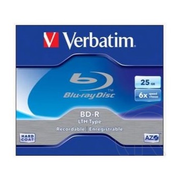 BD-R Verbatim 25GB x6 Nyomtatható Normál Tok