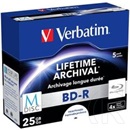 BD-R írható Blu-Ray Verbatim lemez 25 GB, nyomtatható, M-Disc
