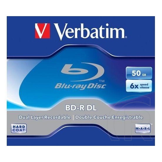 BD-R írható Blu-Ray Verbatim lemez 50GB 6x