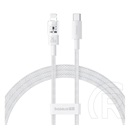 Baseus Apple IPAD (4th Generation) gem adatkábel (usb - lightning, 20w, pd gyorstöltő, cipőfűző, 100cm) fehér
