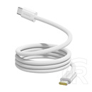 Baseus Dynamic 4 Pro USB adat- és töltőkábel (C dugó / C dugó, 100W, 1 m, fehér)