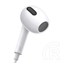 Baseus Encok H17 vezetékes fülhallgató sztereo (3,5 mm jack, mikrofon, 20-20000 Hz, fehér)