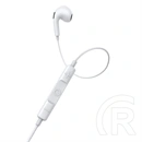 Baseus Encok H17 vezetékes fülhallgató sztereo (3,5 mm jack, mikrofon, 20-20000 Hz, fehér)