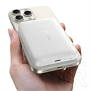 Baseus Enerfill FM11 ultra-mini vésztöltő (10000mAh, 22,5W, PD gyorstöltő, MagSafe, Type-C kábel, fehér)