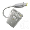 Baseus Free2Pull vésztöltő type-c aljzat (10000 mAh, 30 W, PD gyorstöltő, beépített type-c kábel, digitális kijelző, szü