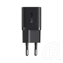 Baseus GaN5 Mini hálózati gyorstöltő (25W, 1× USB Type-C aljzat, GaN, 100W USB Type-C kábel 1 m, fekete)