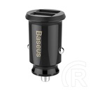 Baseus Grain 3.1A dual USB autós szivargyújtó töltő (fekete)