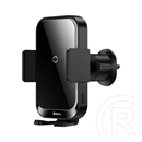 Baseus Halo Electric autós tartó (szellőzőre, automatikus rögzítés, 15 W, Qi, 5,4–6,7", USB-C bemenet)