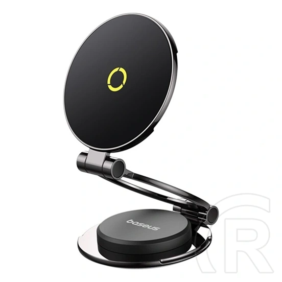 Baseus MagPro II Magnetic autós tartó (műszerfalra, mágneses, 3M ragasztó, 360°, MagSafe kompatibilis, fémházas, fekete)