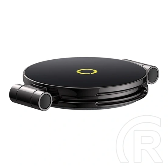 Baseus MagPro II Magnetic autós tartó (műszerfalra, mágneses, 3M ragasztó, 360°, MagSafe kompatibilis, fémházas, fekete)