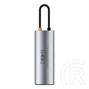 Baseus Metal Gleam 7in1 USB Type-C hub (1×HDMI 4K@30Hz, 2×USB-A 3.0, 1×USB-C PD 100 W, 1×USB-C adatport, SD, microSD, 17