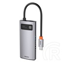 Baseus Metal Gleam 4in1 USB-C hub (USB-C, USB 2.0, USB 3.0, HDMI, aktív)