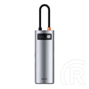 Baseus Metal Gleam Type-C hub 7in1 (1×HDMI 4K@60Hz, 3xUSB-A 3.0 (5 Gbps), 1xUSB-C PD 100W, SD, microSD, 17 cm kábel, szü