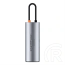 Baseus Metal Gleam Type-C hub 7in1 (1×HDMI 4K@60Hz, 3xUSB-A 3.0 (5 Gbps), 1xUSB-C PD 100W, SD, microSD, 17 cm kábel, szü