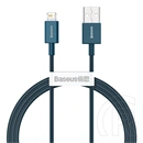 Baseus Superior USB Type-A – iPhone töltő- és adatkábel (2,4 A, 480 Mbps, 1 m, kék)