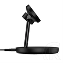 Baseus Swan vezeték nélküli töltő állvány 3in1 (20w, wireless, MagSafe kompatibilis, Apple watch töltő, airpods töltő, U