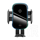 Baseus WXHW03-01 QI vezeték nélküli autós tartó és töltő (fekete)