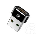 Baseus adapter (type-c aljzat - usb, 3a, adatátvitel és töltés) fekete