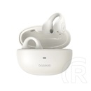 Baseus airgo 1 as01 bluetooth fülhallgató sztereo (v5.3, tws, fülre akasztható, zajszűrő, mikrofon + töltőtok) fehér