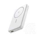 Baseus airpow2 qi2 vésztöltő usb+type-c aljzat (10000mah, 22.5w, pd gyorstöltő 3.0, magsafe, led jelzés) fehér