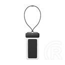 Baseus aquaglide vízhatlan/vízálló tok, aqua (univerzális, ipx8, nyakba akasztható, 7.2" méret) fekete