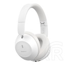 Baseus bass 30 max bluetooth fejhallgató sztereo (v5.3, mikrofon, zajszűrő + type-c tápkábel) fehér