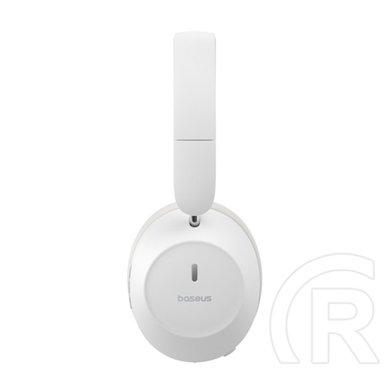 Baseus bass 30 max bluetooth fejhallgató sztereo (v5.3, mikrofon, zajszűrő + type-c tápkábel) fehér
