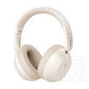 Baseus bass 35 max bluetooth fejhallgató sztereo (v5.3, mikrofon, zajszűrő + type-c tápkábel) fehér