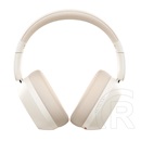 Baseus bass 35 max bluetooth fejhallgató sztereo (v5.3, mikrofon, zajszűrő + type-c tápkábel) fehér