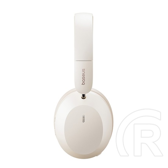 Baseus bass 35 max bluetooth fejhallgató sztereo (v5.3, mikrofon, zajszűrő + type-c tápkábel) fehér