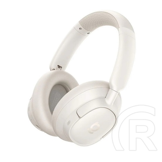 Baseus bass bh1 bluetooth fejhallgató sztereo(v6.0, mikrofon, aktív zajszűrő+type-c tápkábel)fehér