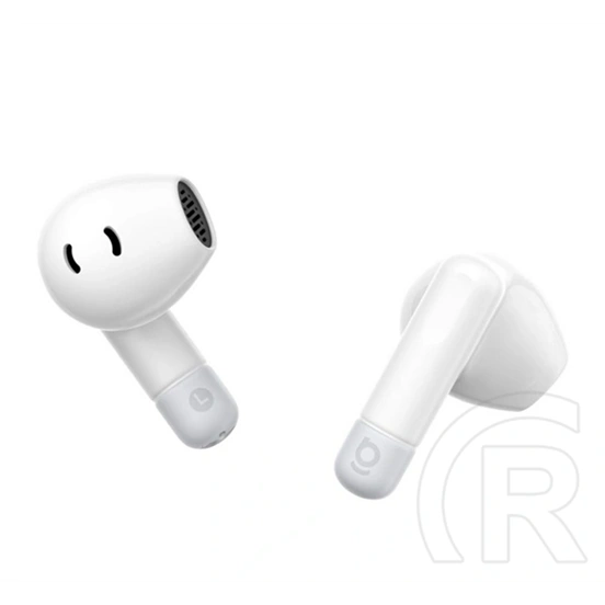 Baseus bass bs2 lite bluetooth fülhallgató sztereo (v6.0, tws, mikrofon, aktív zajszűrő + töltőtok) fehér