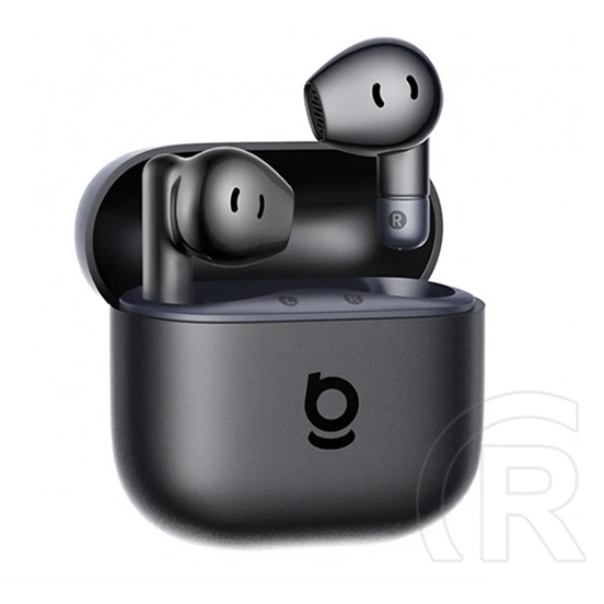 Baseus bass bs2 lite bluetooth fülhallgató sztereo (v6.0, tws, mikrofon, aktív zajszűrő + töltőtok) fekete