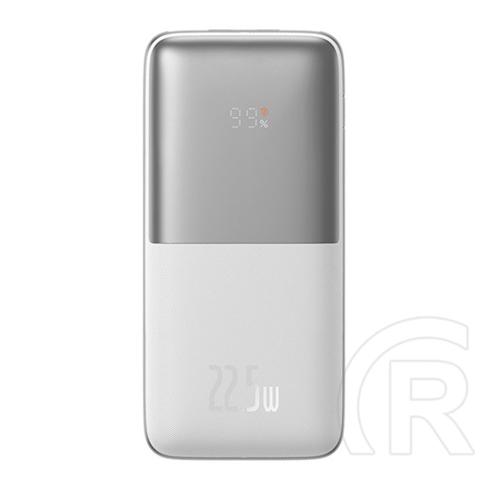 Baseus Bipow Pro vésztöltő (2xUSB-A + USB-C aljzat, 10000mAh, 5V/3A, 22,5W, fehér)