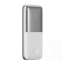 Baseus Bipow Pro vésztöltő (2xUSB-A + USB-C aljzat, 10000mAh, 5V/3A, 22,5W, fehér)